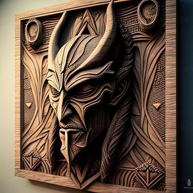 3D модель Гра The Elder Scrolls 5 Skyrim (STL)